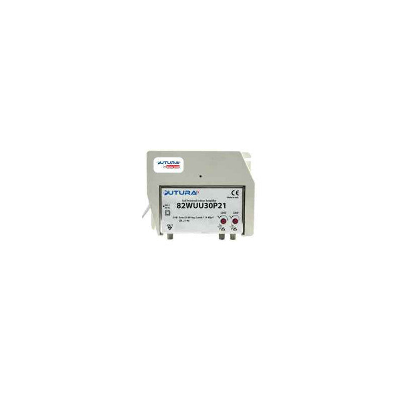 Centralino TV larga banda 2 ingressi UHF - 1 uscita guadagno 30dB FUTURA 82WUU30P21 Centralino TV larga banda 2 ingressi UHF - 1 uscita guadagno 30dB FUTURA 82WUU30P21
